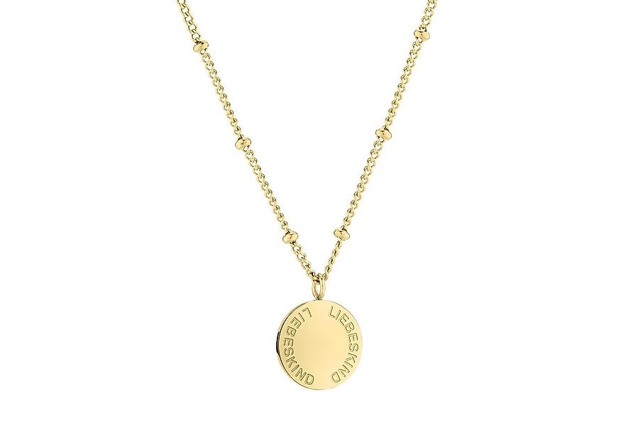 Liebeskind Berlin Kette mit Anhänger Logo Basic Edelstahl günstig online kaufen