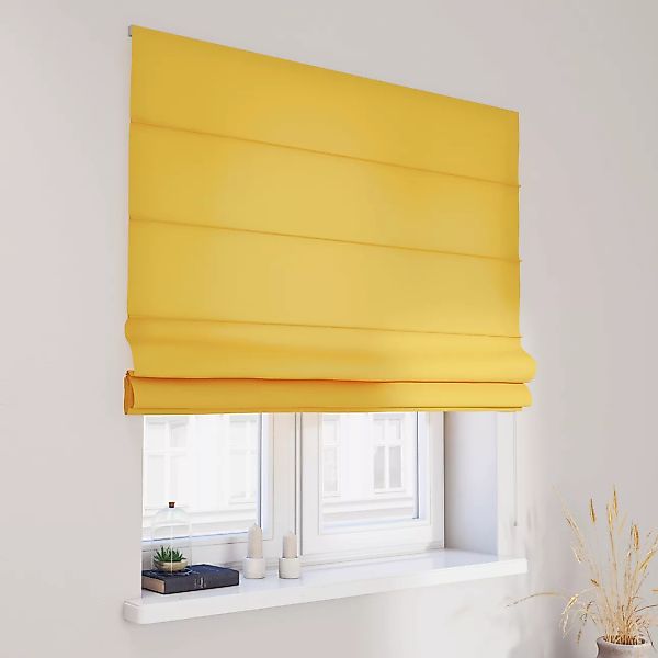 Dekoria Raffrollo Capri, gelb, 100 x 170 cm günstig online kaufen