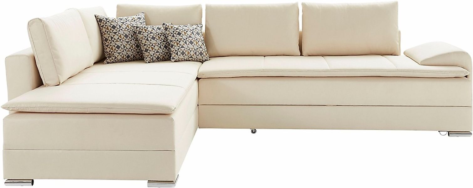 OTTO home Ecksofa »Night & Day L-Form, B: 324 cm« mit Bettfunktion, Bettkas günstig online kaufen