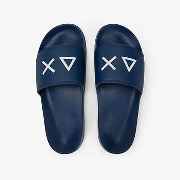 Sun68  Zehensandalen X36110 SLIPPERS LOGO-94 07 NAVY BLUE günstig online kaufen