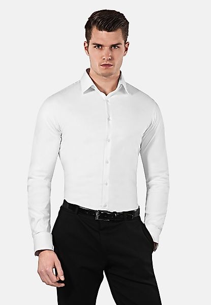 Vincenzo Boretti Businesshemd super tailliert stretch günstig online kaufen