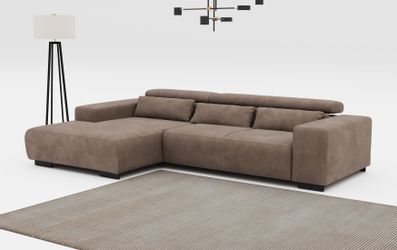 COTTA Ecksofa Side L-Form, mit Kopfteilverstellung günstig online kaufen