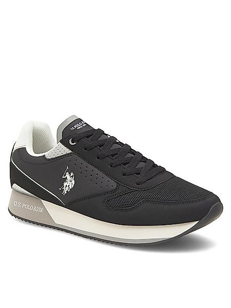 U.S. Polo Assn. U.S. Polo Assn. Sneakers Herren NOBIL003G Schwarz Sneaker günstig online kaufen