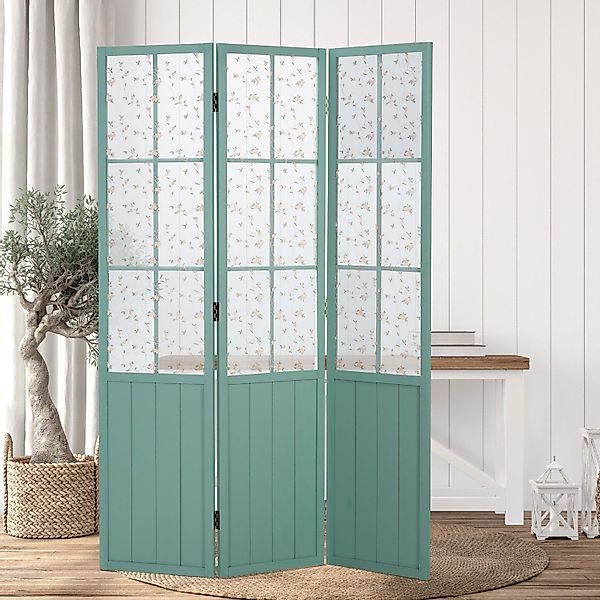 Homestyle4u Paravent Raumteiler Holz Trennwand Sichtschutz günstig online kaufen