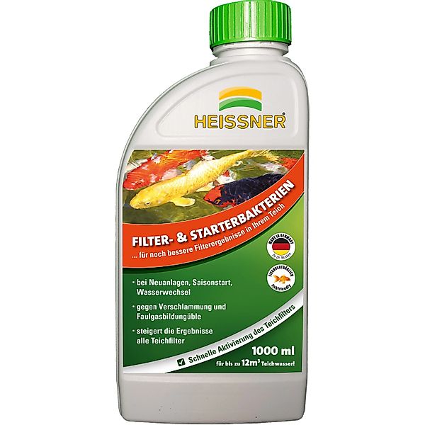 Heissner Teichpflege Filter- & Start-Bakterien 1000 ml günstig online kaufen