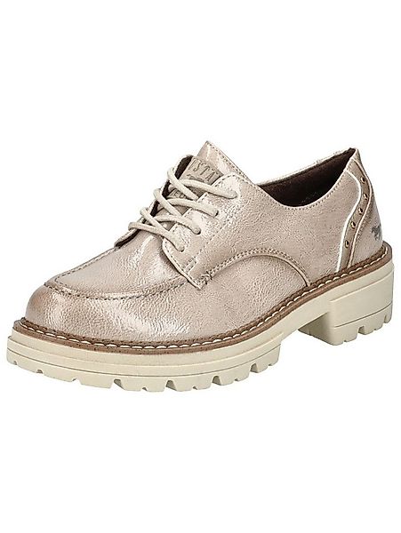 Mustang Shoes Mustang Shoes Halbschuhe Lederimitat Schnürschuh günstig online kaufen