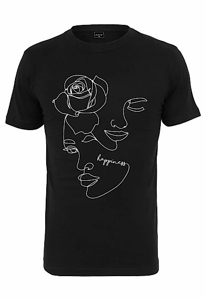 MisterTee T-Shirt "MisterTee Damen Ladies One Line Rose Tee", (1 tlg.) günstig online kaufen