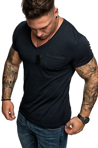 Amaci&Sons T-Shirt PATERSON Basic Oversize T-Shirt günstig online kaufen