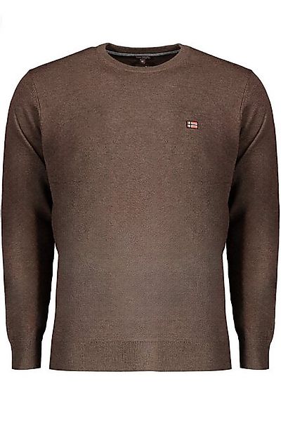 NORWAY 1963 Strickpullover Herrenpullover Braun von 1963: Langarmshirt mit günstig online kaufen