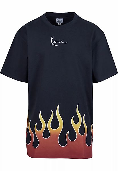 Karl Kani T-Shirt "Karl Kani Herren KM233-002-1 KK Small Signature Flame Te günstig online kaufen