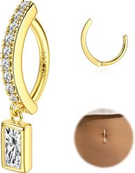 LuxusKollektion Bauchnabelpiercing Bauchnabelpiercing Gold Chirurgenstahl Z günstig online kaufen