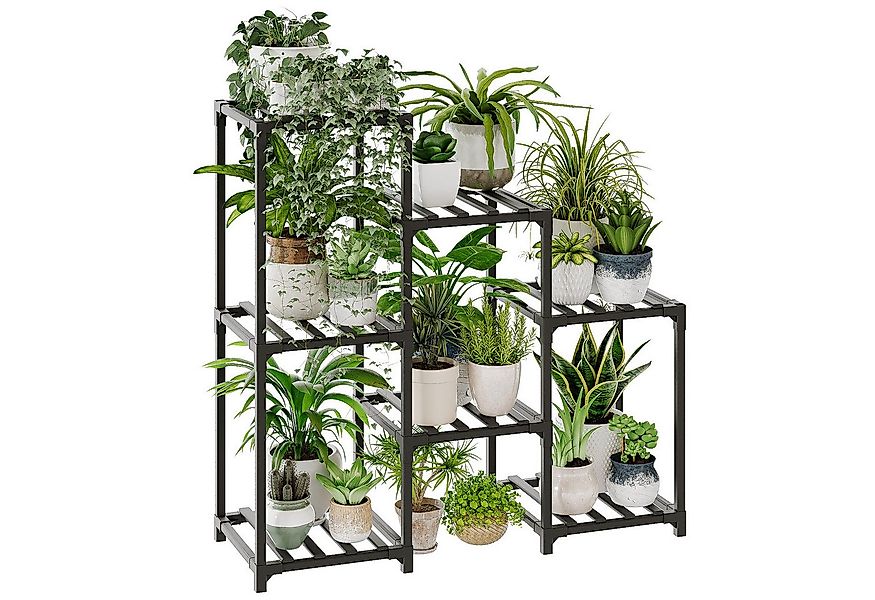 Bamworld Blumenständer Pflanzenständer Pflanzenregal für Innen und Außen mi günstig online kaufen