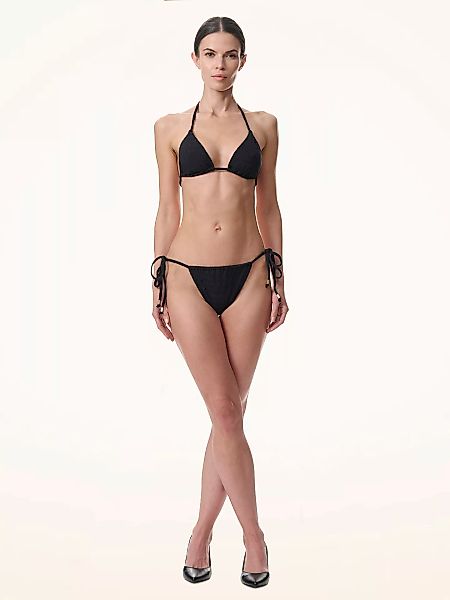 Wolford - Logo Swim Beach Triangle Bra, Frau, black, Größe: XS günstig online kaufen