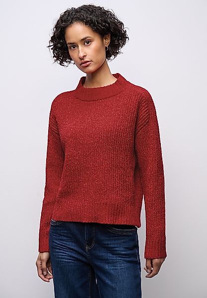 STREET ONE Strickpullover aus softem Materialmix günstig online kaufen