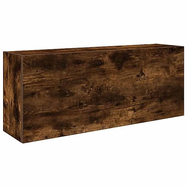 vidaXL Bad-Wandschrank Räuchereiche 100x25x40 cm Holzwerkstoff 860107 günstig online kaufen
