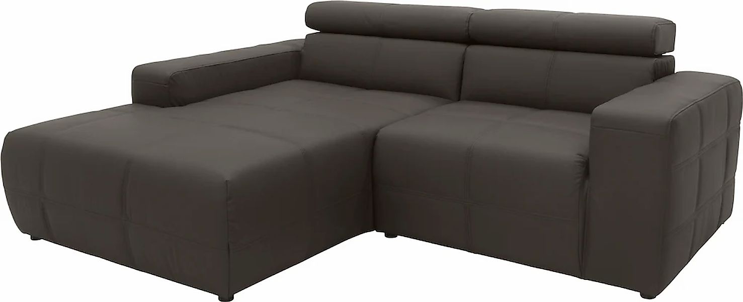 DOMO collection Ecksofa "Brandon kleine Ausführung B/T/H: 214/100/80 cm", M günstig online kaufen