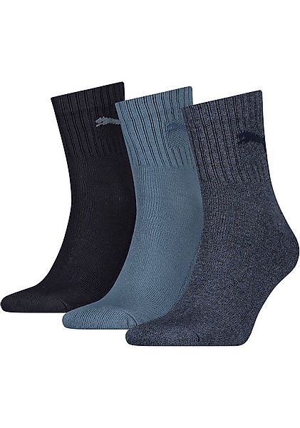 PUMA Sportsocken short crew (3-Paar) gepolsterte Frottee-Sohle, atmungsakti günstig online kaufen