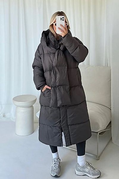 Copperose Parka 6113 Oversize Winterparka Steppmantel mit abnehmbarem Kapuz günstig online kaufen