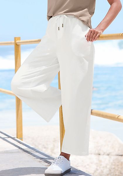 Elbsand 7/8-Hose "Sanna" aus Sweatware mit weitem Bein günstig online kaufen