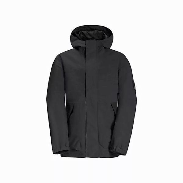 Jack Wolfskin Funktionsjacke TEEN 2L JACKET Y GRANITE BLACK günstig online kaufen