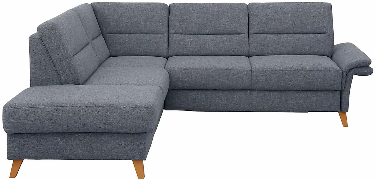 Home affaire Ecksofa »Westerland L-Form«, Federkern-Polsterung, wahlweise m günstig online kaufen