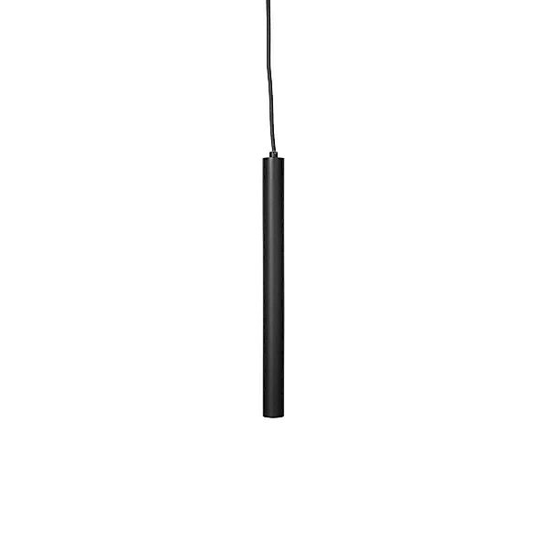NORR 11 - Pipe One LED Pendelleuchte - schwarz/Kabel schwarz/Ø 3,5cm/ H: 40 günstig online kaufen