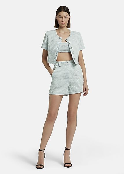 Nicowa Shorts PALOWI aus italienischem Bouclé-Stoff günstig online kaufen