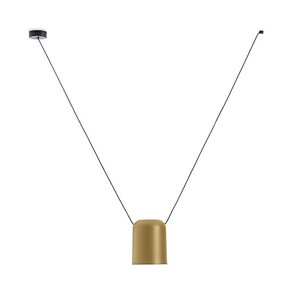 LEDS-C4 Attic Pendelleuchte Zylinder Ø15cm gold günstig online kaufen