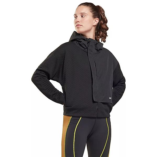 Reebok Thermo Graphene Sweatshirt Mit Reißverschluss 2XS Black günstig online kaufen