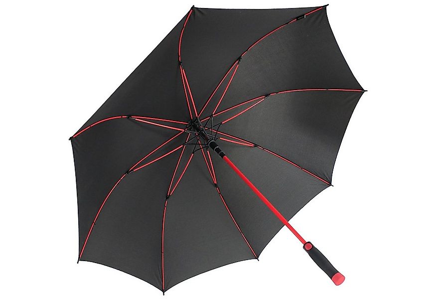 iX-brella Stockregenschirm XXL Golf Fiberglas Automatik mit farbigem Gestel günstig online kaufen