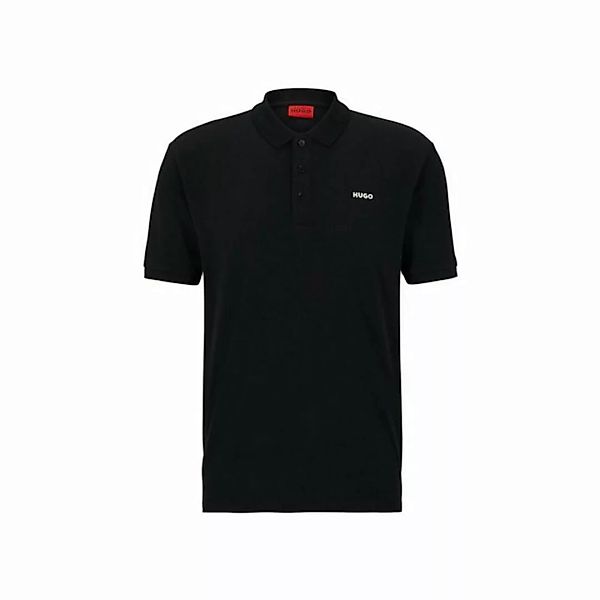 HUGO Poloshirt schwarz regular fit (1-tlg) günstig online kaufen