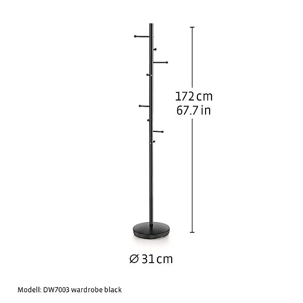 REISENTHEL® Garderobenständer wardrobe 8 Haken, 8 günstig online kaufen