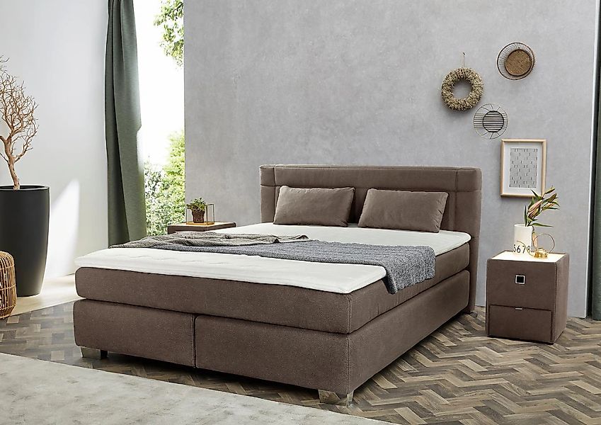 Jockenhöfer Gruppe Boxspringbett "Romana, inkl. 7-Zonen-TTFK-Matratze", KS- günstig online kaufen