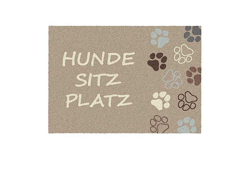 akzente Fußmatte Feel Hunde-Sitz-Platz, Rechteckig, Höhe: 6 mm, 35x50 cm, P günstig online kaufen