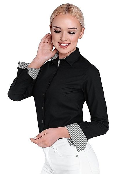 HEVENTON Hemdbluse aus reiner Baumwolle günstig online kaufen