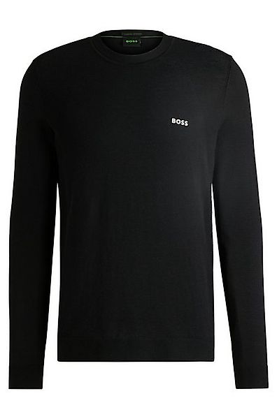 BOSS GREEN Strickpullover Momentum_Lite_C mit Marken-Logo günstig online kaufen