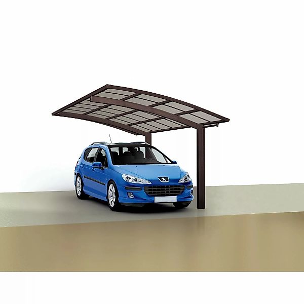 Ximax Carport Portoforte-80 Mattbraun 495 cm x 270 cm günstig online kaufen