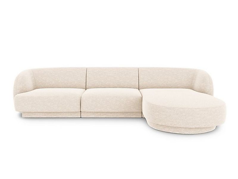 Micadoni Ecksofa Miley, 4-Sitzer günstig online kaufen