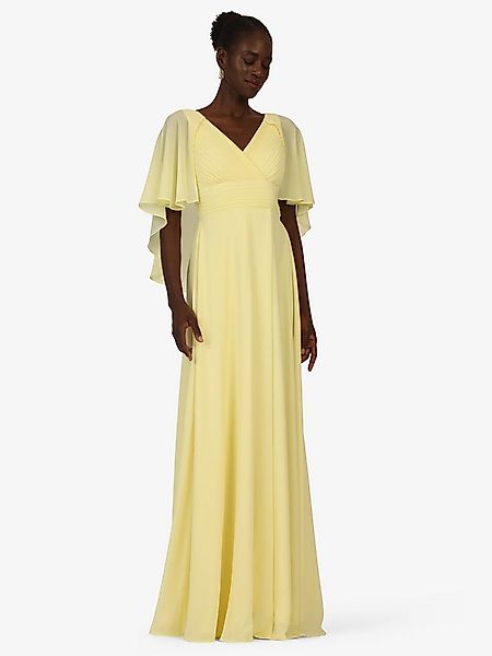 Kraimod Abendkleid mit Chiffon-Cape und V-Ausschnitt günstig online kaufen