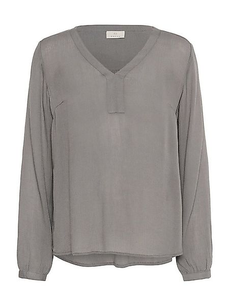 KAFFE Langarmbluse Amber (1-tlg) Drapiert/gerafft günstig online kaufen
