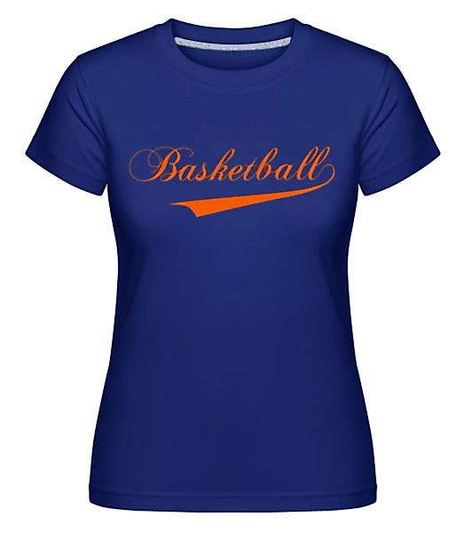 Basketball Schriftzug · Shirtinator Frauen T-Shirt günstig online kaufen