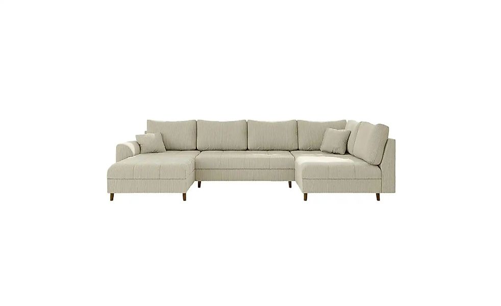 Wohnlandschaft  Maya ¦ beige ¦ Maße (cm): B: 310 H: 81 Polstermöbel > Sofas günstig online kaufen