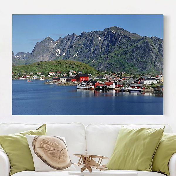 Leinwandbild Architektur & Skyline - Querformat Finnmark günstig online kaufen