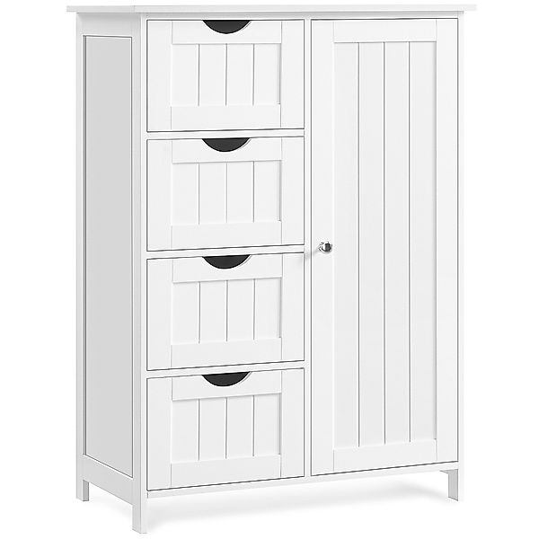 VASAGLE Badmöbel-Set Badezimmerschrank Badschrank Beistellschrank, mit günstig online kaufen