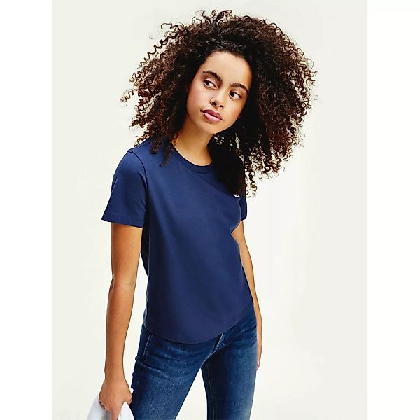 Tommy Jeans Regular Jersey Kurzärmeliges T-shirt 2XL Twilight Navy günstig online kaufen