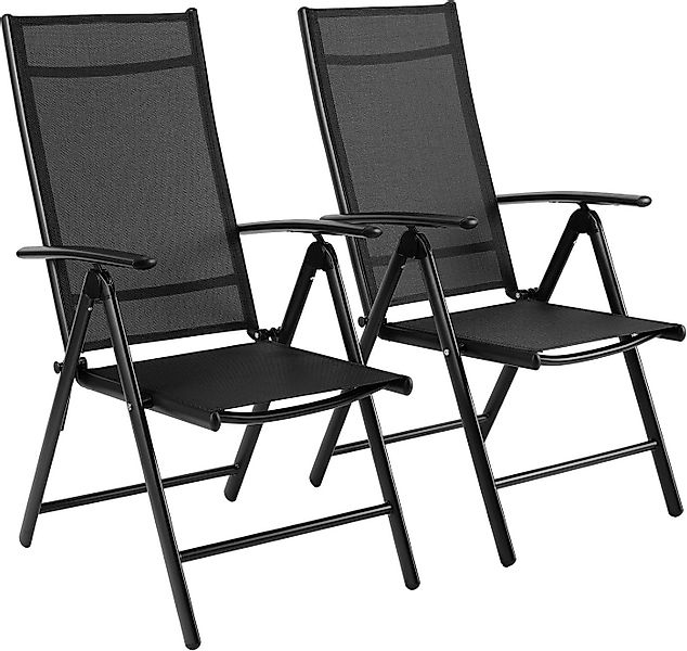 TLGREEN Gartenstuhl Hochlehner, 2/4er Set Balkonstuhl,Klappstuhl,Campingstü günstig online kaufen
