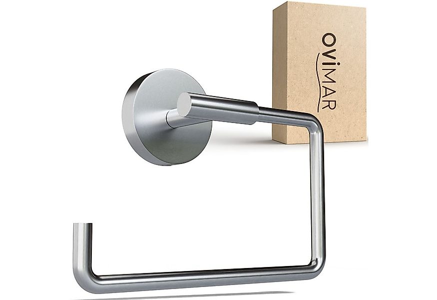 ovimar Toilettenpapierhalter Sejero (1-St), aus Edelstahl in Silber zur Zum günstig online kaufen