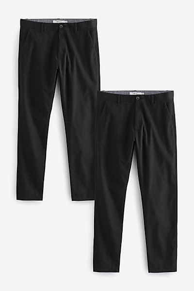 Next Chinohose Slim Fit Chinohose mit Stretch (2-tlg) günstig online kaufen