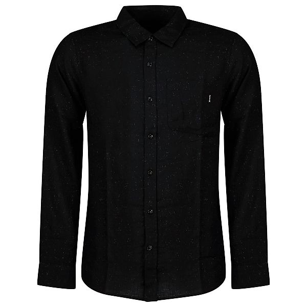Hurley Organic Portland Neppy Flannel Flannel Langarm-shirt L Black günstig online kaufen