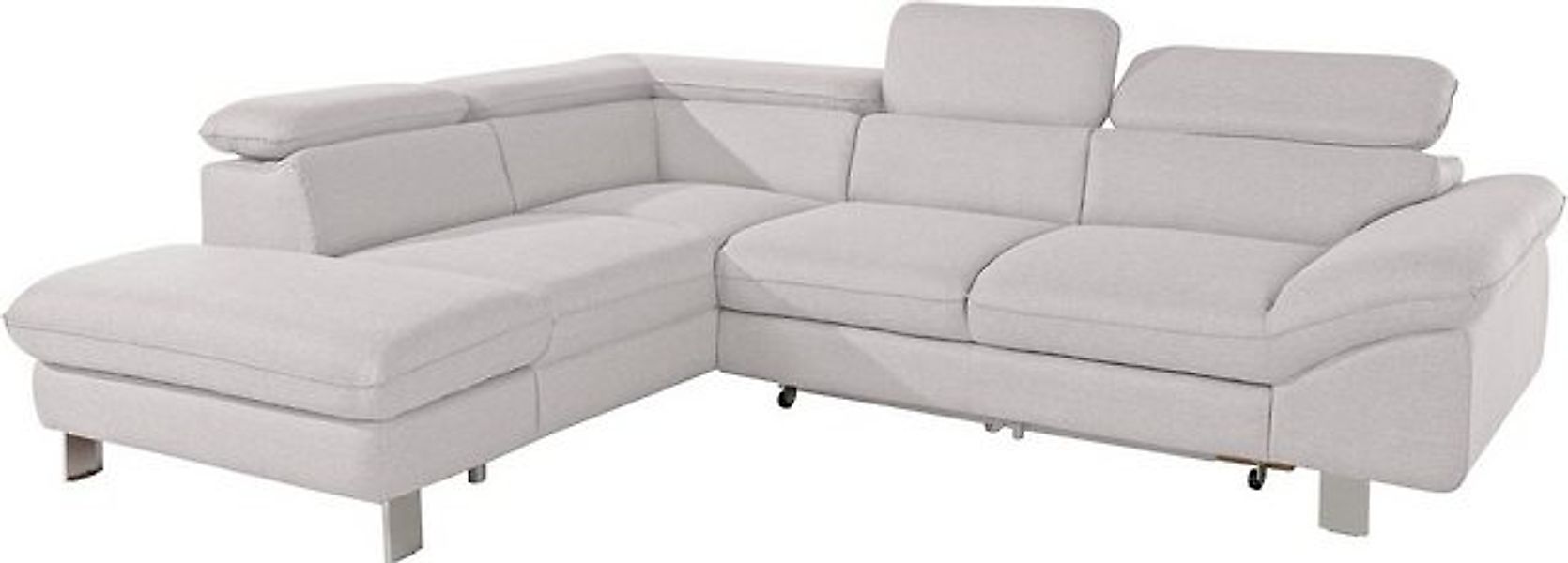 COTTA Ecksofa "Driver L-Form", mit Kopfteilverstellung, wahlweise mit Bettf günstig online kaufen
